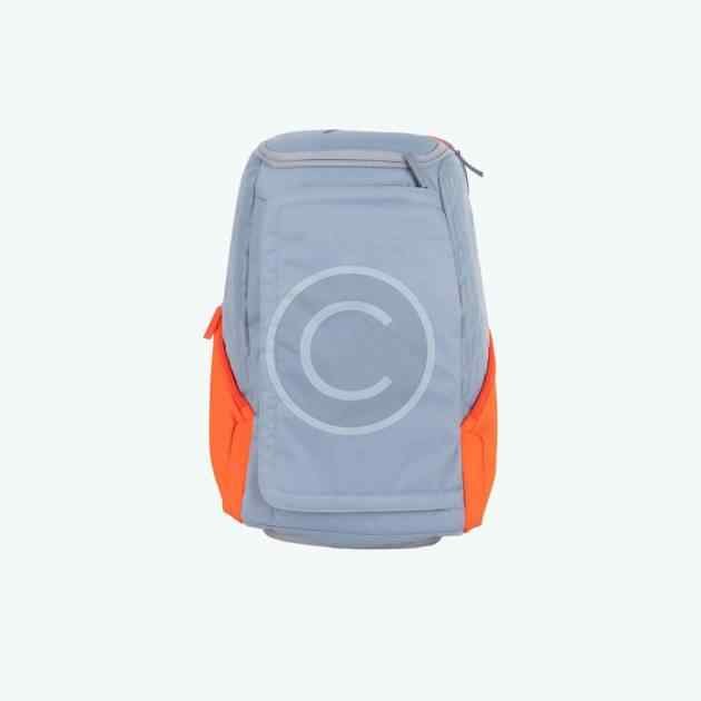 Gray sports tennis backpack